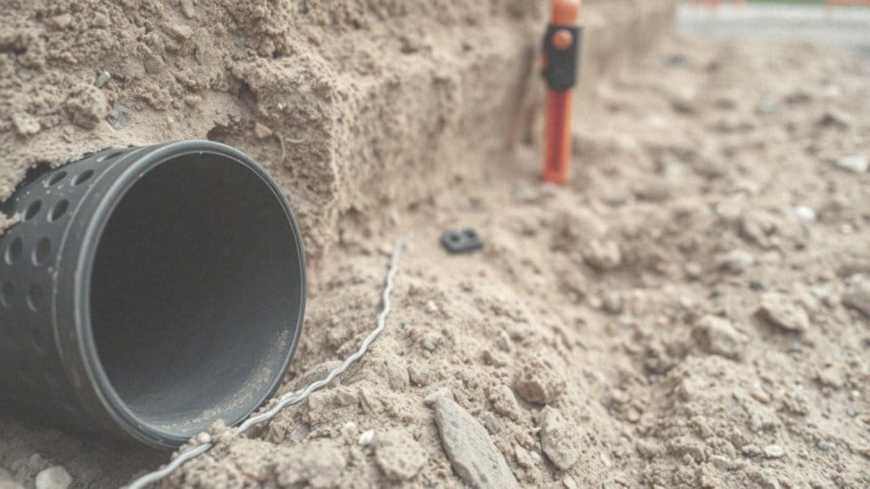 Jakie są zalecane głębokości dla rur drenarskich?
