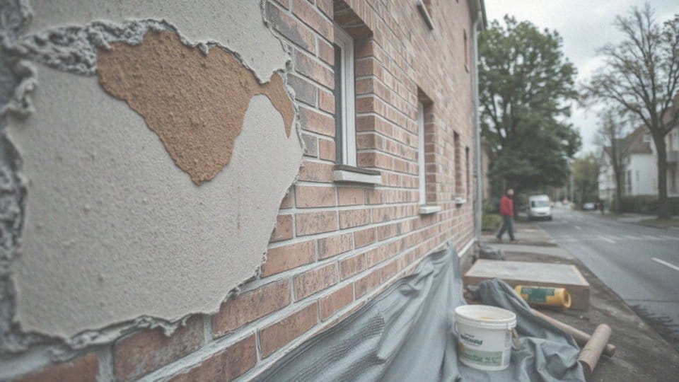 Jakie są etapy zaciągania kleju na ściany zewnętrzne?