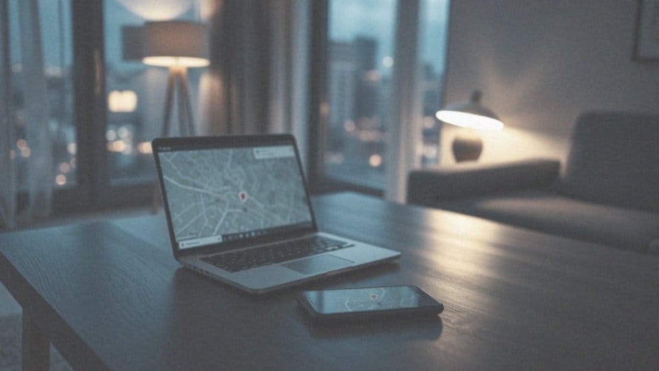 Jak działa lokalizacja na mapie w Find My Device?