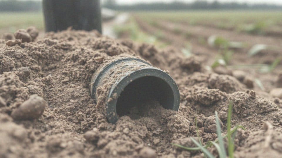 Jakie zagrożenia są związane z używaniem rur drenarskich bez otuliny?