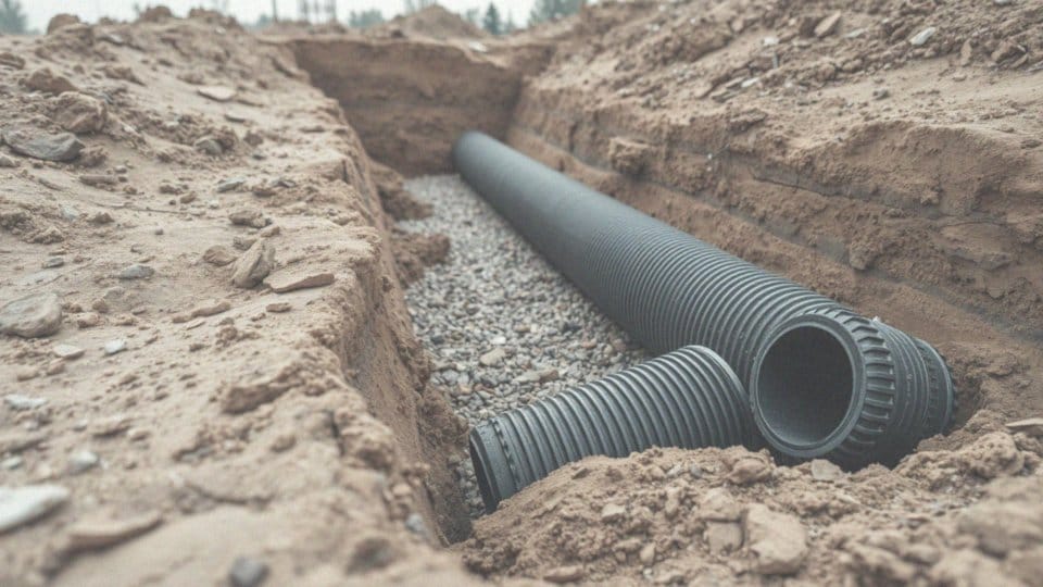 Jak głęboko kopać drenaż opaskowy?