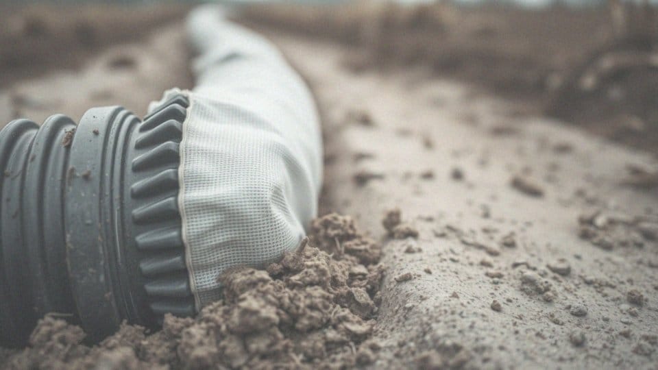 Jakie funkcje pełni otulina w rurze drenarskiej?