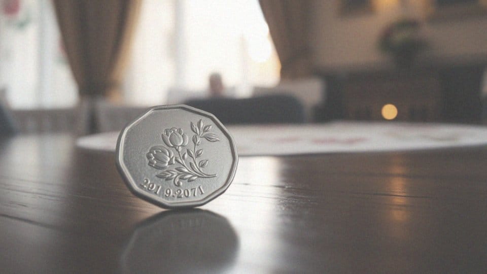 Jak moneta rocznicowa symbolizuje trwałość i miłość?