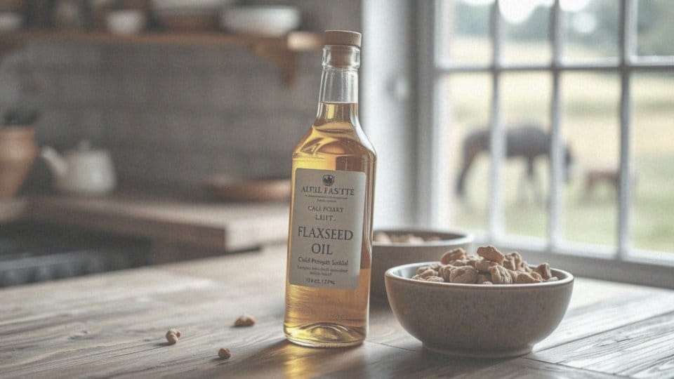 Olej lniany dla psa – korzyści, dawkowanie i wskazówki